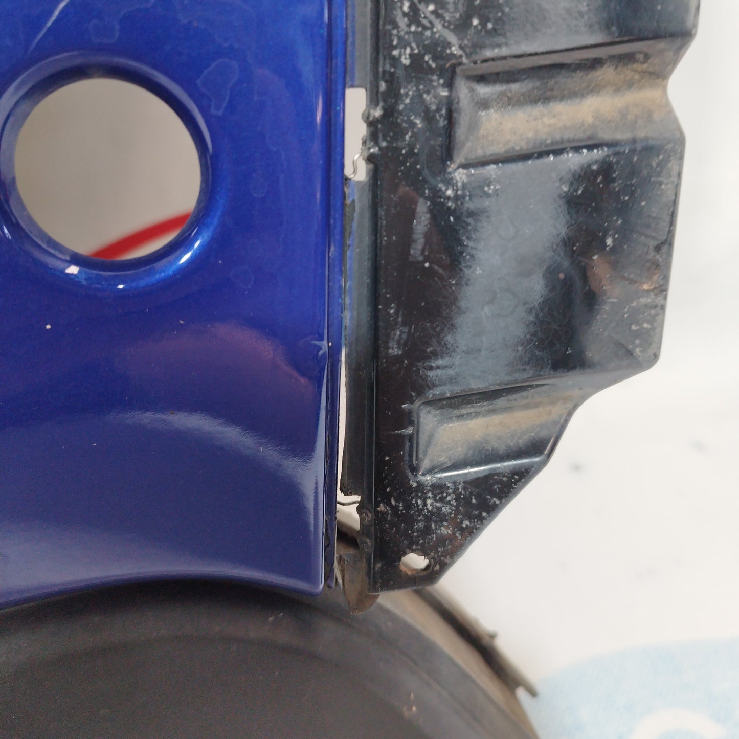 Paraurti posteriore centrale blu Smart Fortwo 450 2005 ecoAC4869