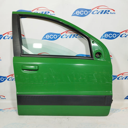 Green right front door Fiat Panda 2008 ecoAC4873