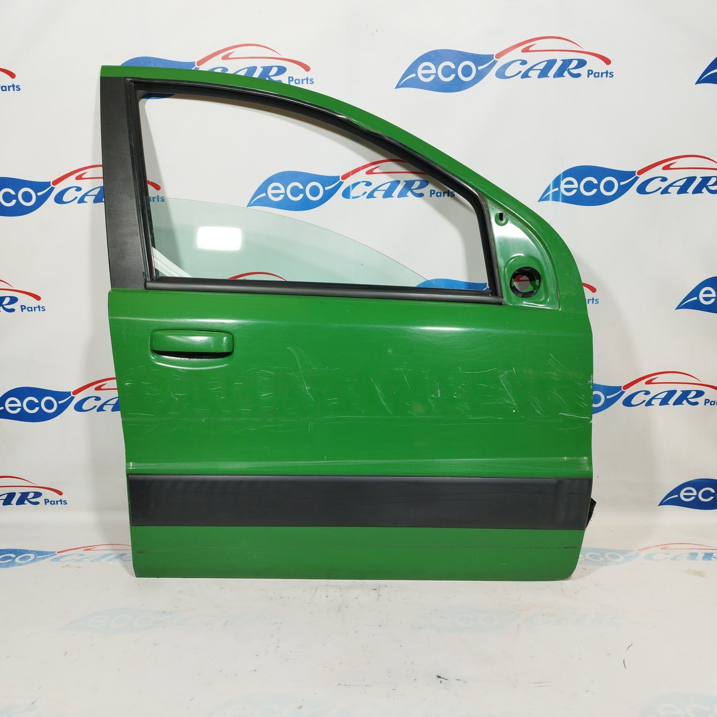 Green right front door Fiat Panda 2008 ecoAC4873
