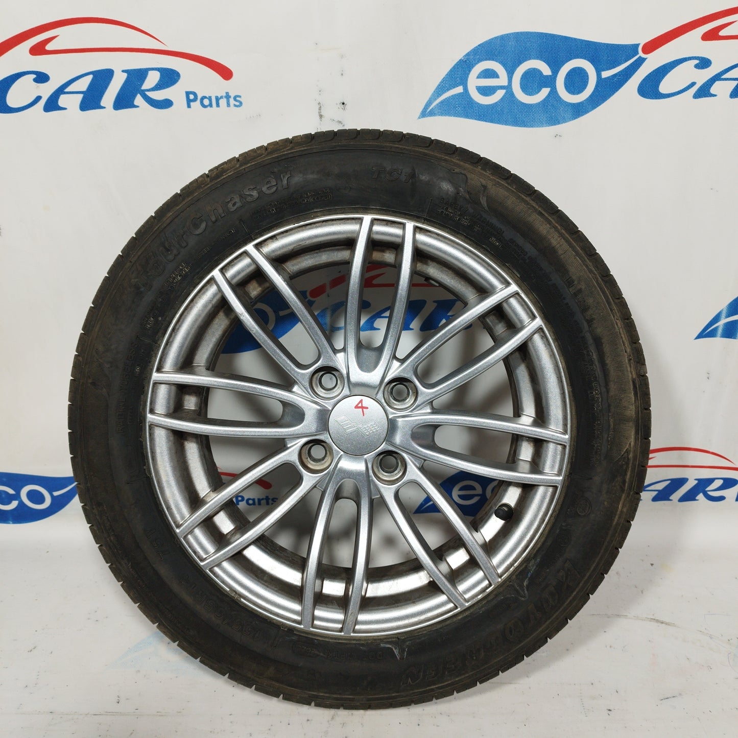 Alloy wheels with 155/65r14 tires Autogreen Ligier X-Too R 2009 code: 21-1-052 ecoAC4888