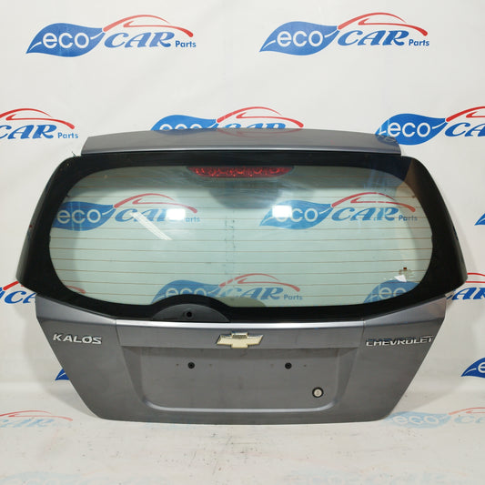 Dark gray tailgate Chevrolet Kalos 2008 ecoAC4911