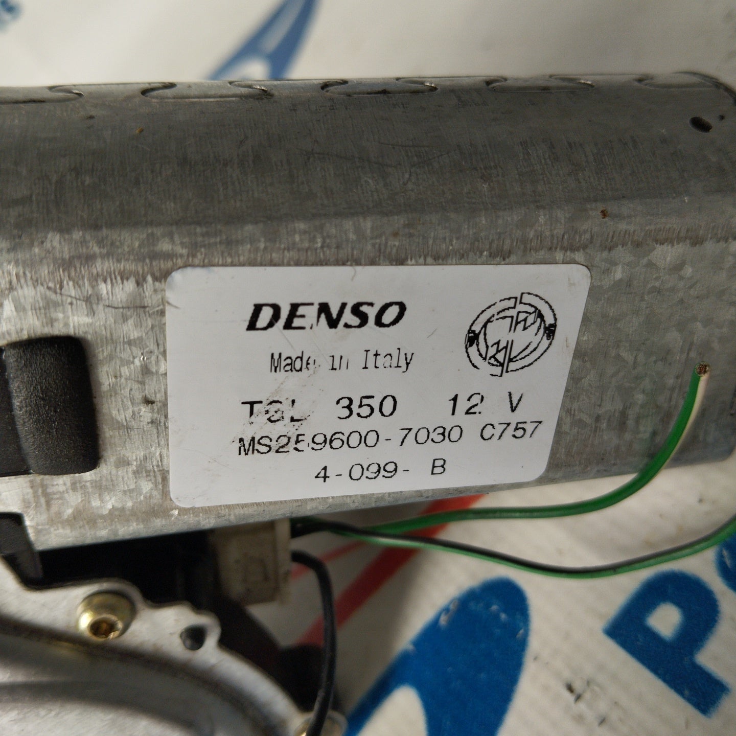 Rear windshield wiper motor Lancia Ypsilon 2007 code: Ms259600-7030 ecoAG2672