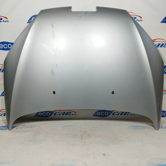 Silver gray bonnet Peugeot 407 2006 ecoAC4958