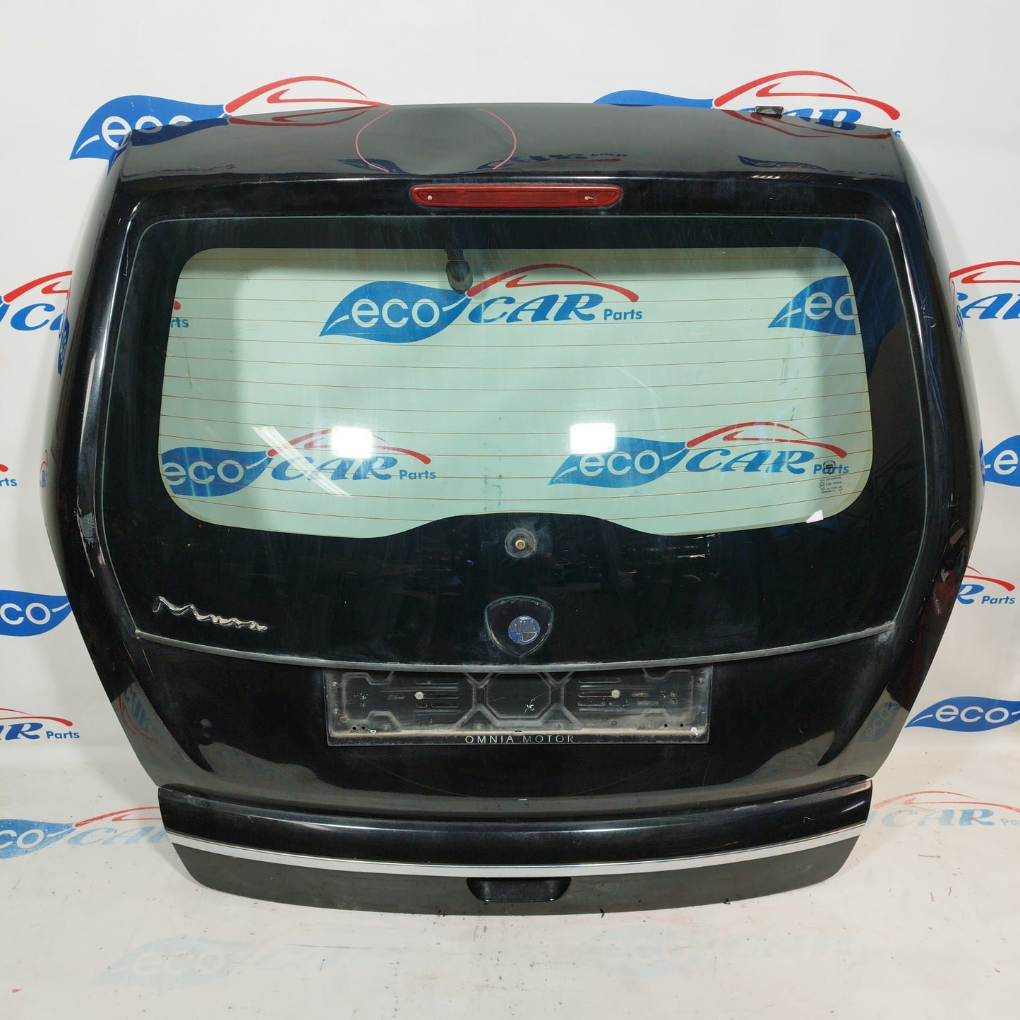 Schwarze Heckklappe Lancia Musa 2009 ecoAC4968