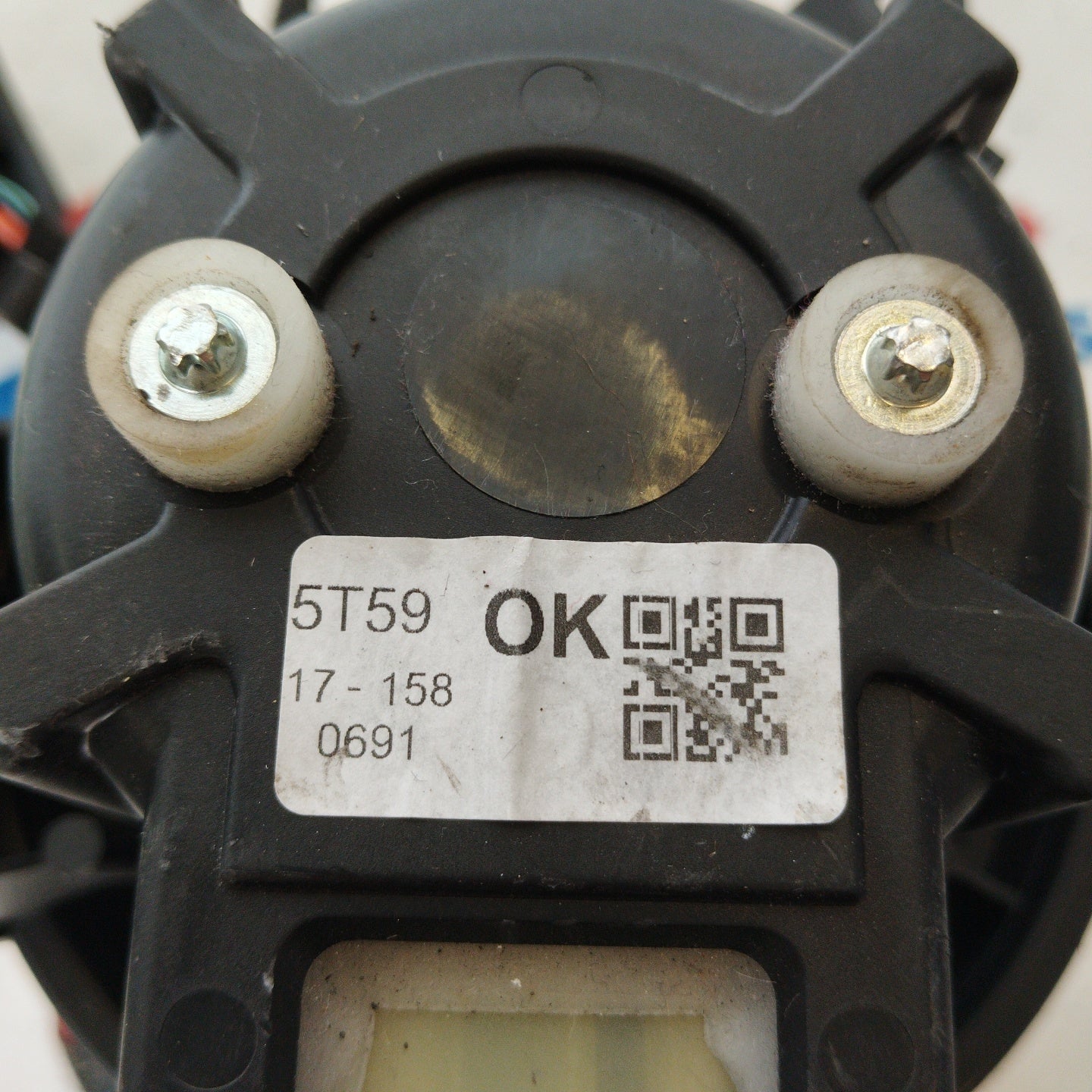 Innenraumheizungslüfter komplett mit Widerstand für Jeep Renegade 2017 2.0 MTJ, Teilenummer: 17-1580691, ecoAG2743