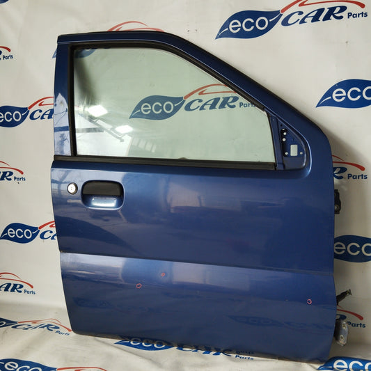 Blue right front door Suzuki Ignis 2005 ecoAG2784