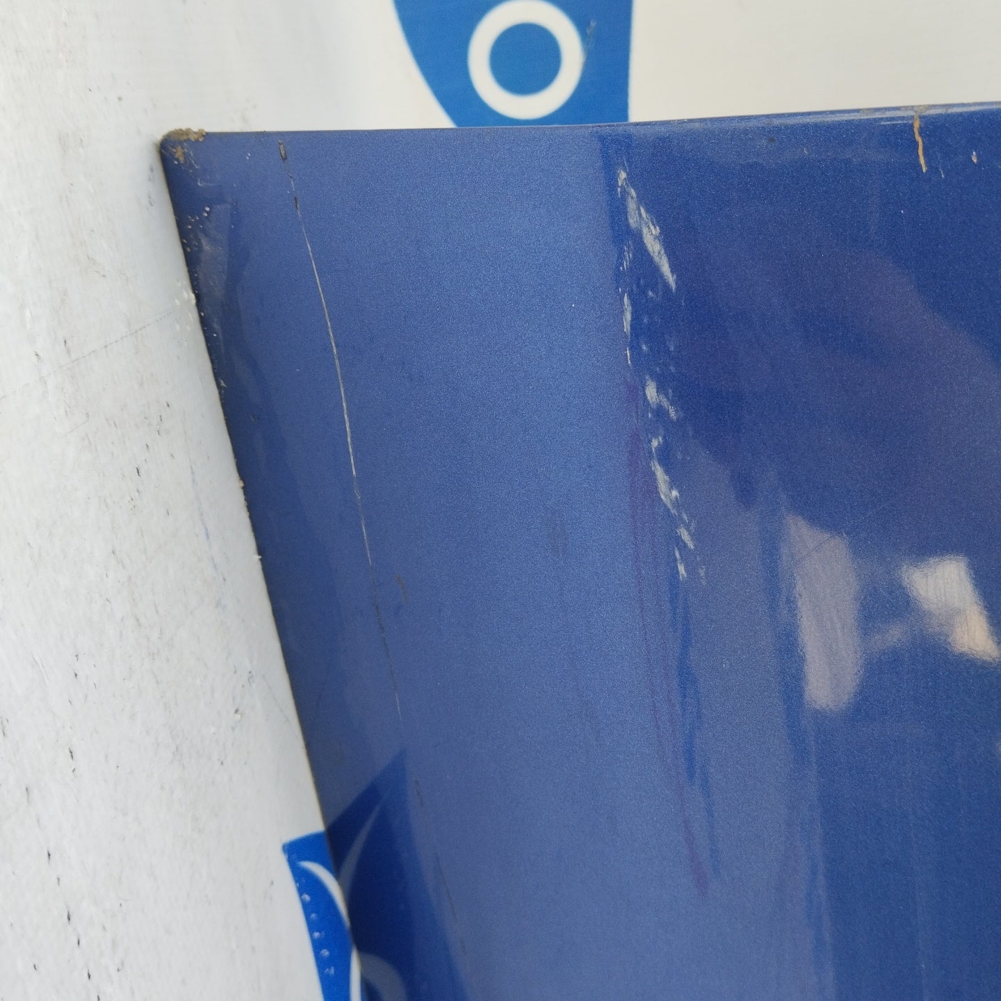 Blue right front door Mitsubishi Pajero Pinin 1999 ecoAG2797