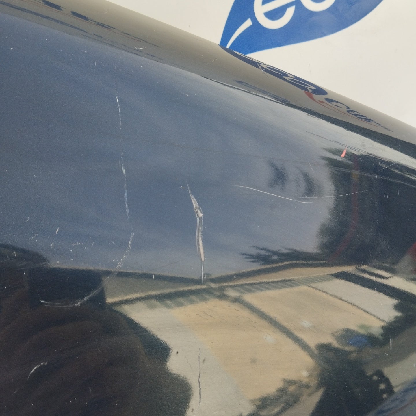 Petrol green right fender Renault Clio 2004 ecoAG2799