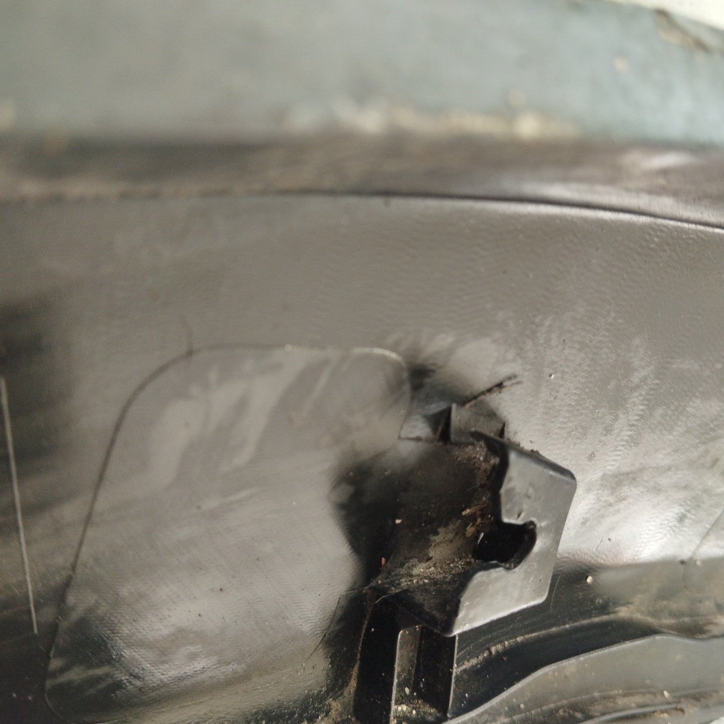 Modanatura parafango anteriore sx nero plastica Mini Cooper R56 ecoAG2828