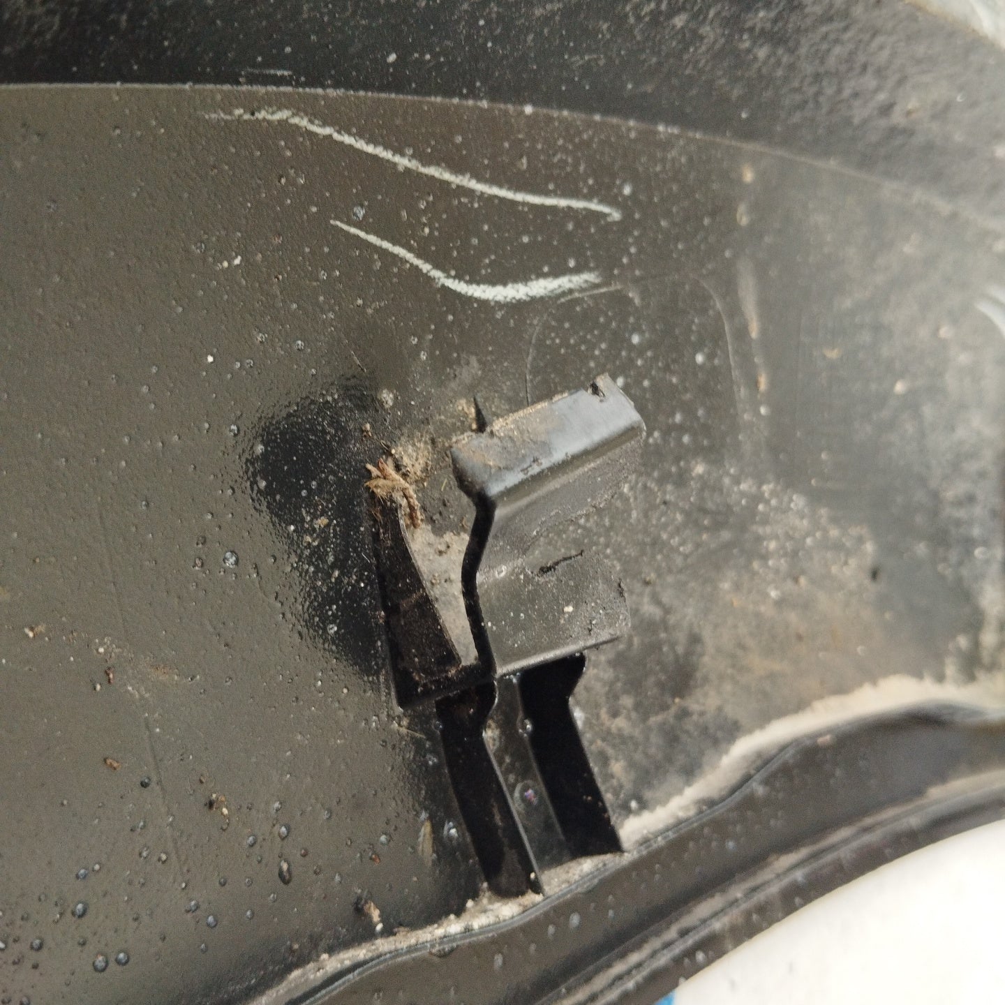 Modanatura parafango posteriore dx nero plastica Mini Cooper R50 ecoAG2829