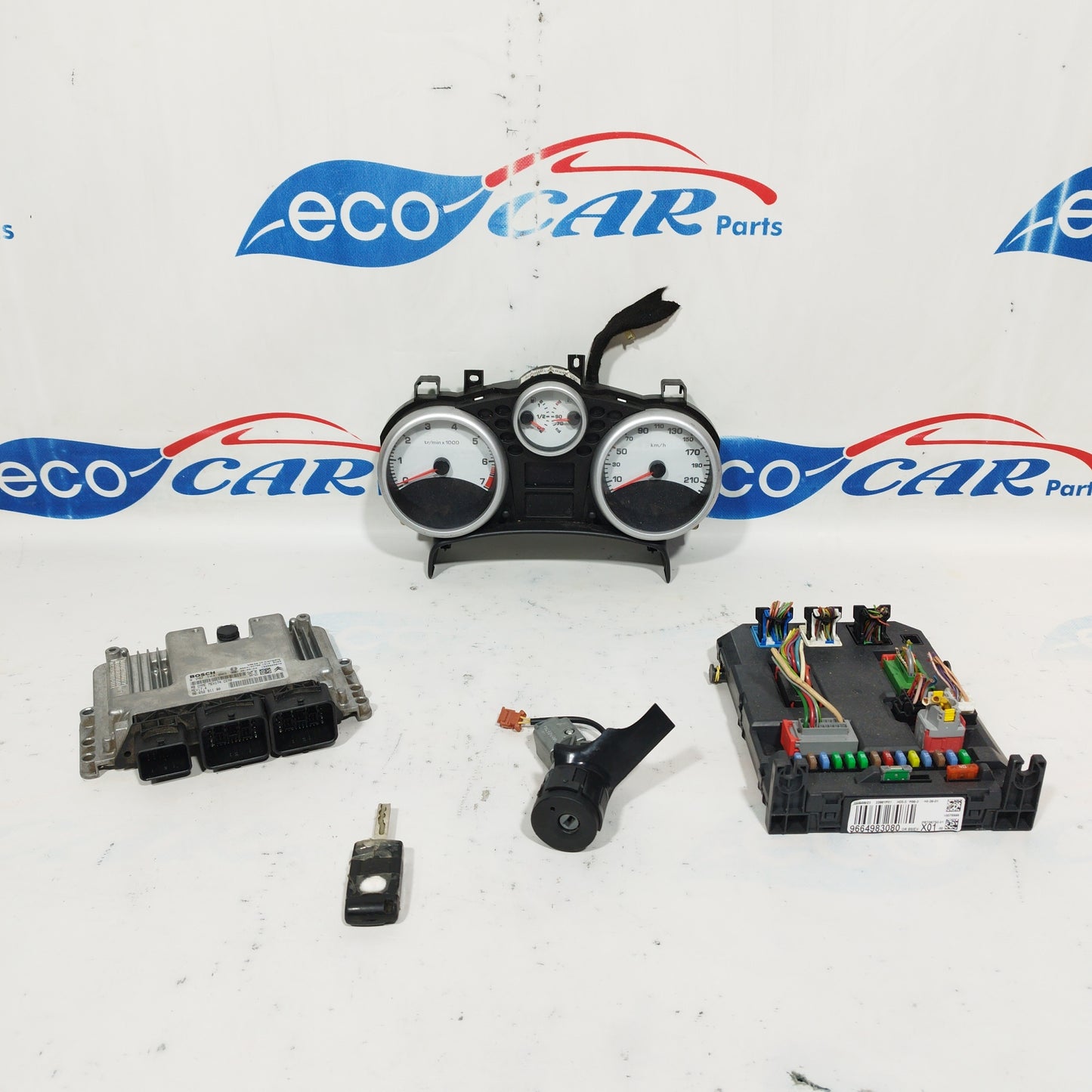 Kit accensione Peugeot 207 1.4 b 16V 2009 codice Bosch 0261s04009 ecoAC5184