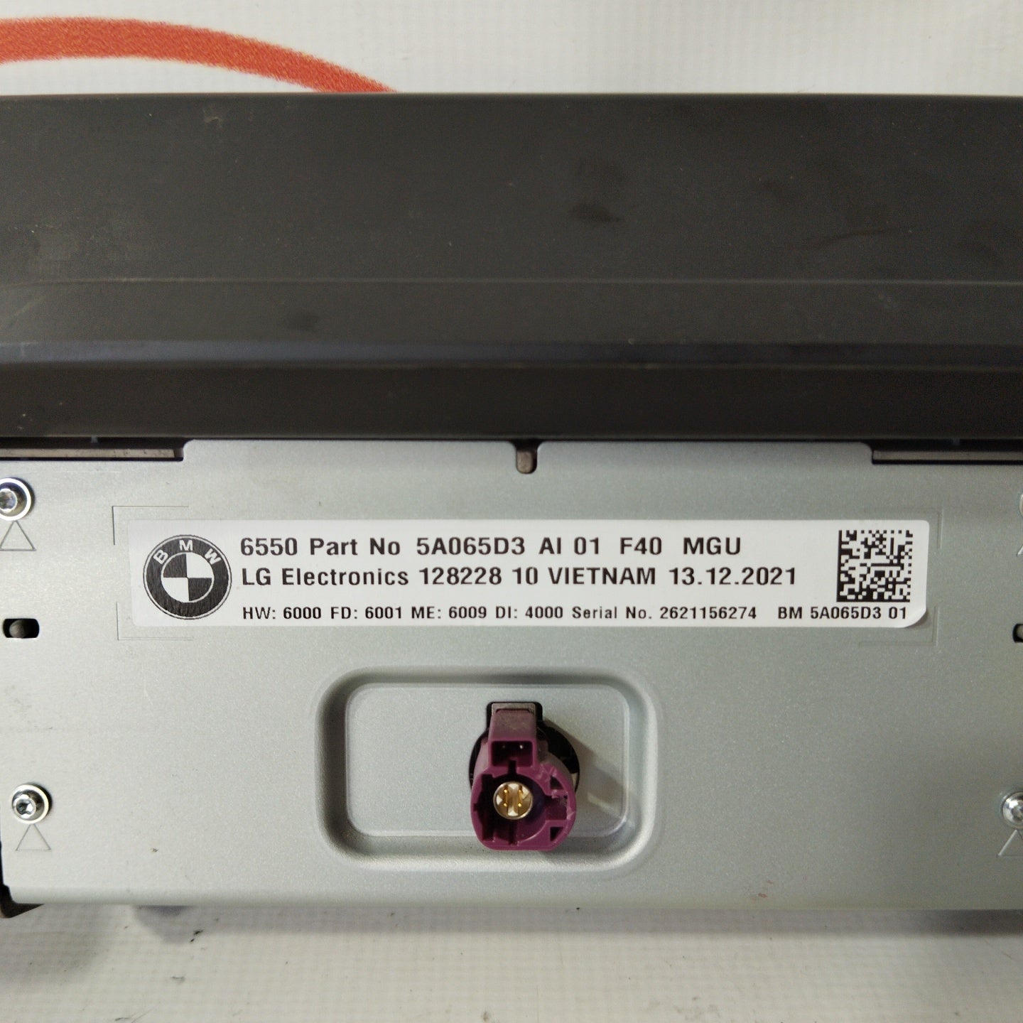 Display Multifunzione Autoradio BMW Serie 1 F40 cod: 5a065d3 ecoAG2866