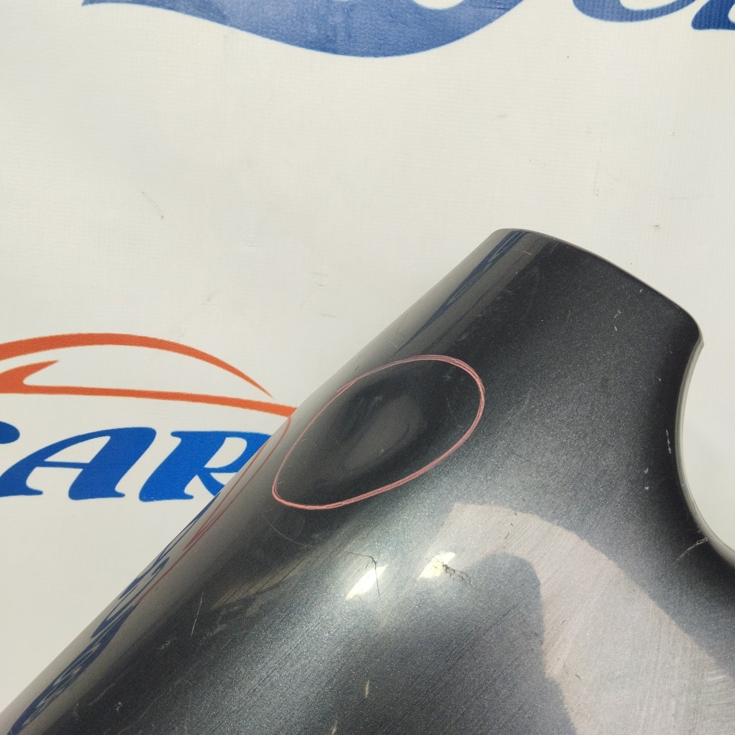 Left fender gunmetal gray Citroen Xsara Picasso 2001 ecoAG2904