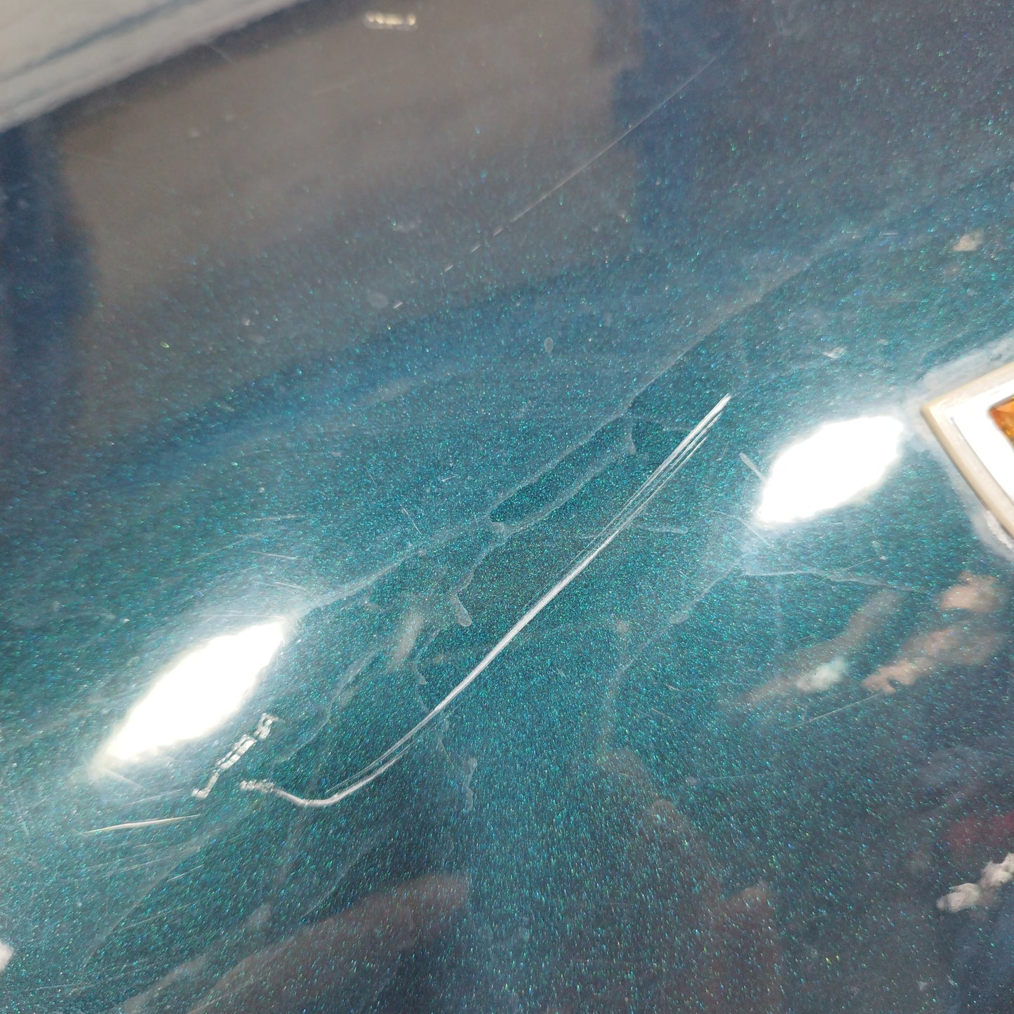 Dark green left fender Opel Insignia 2014 ecoAC5287