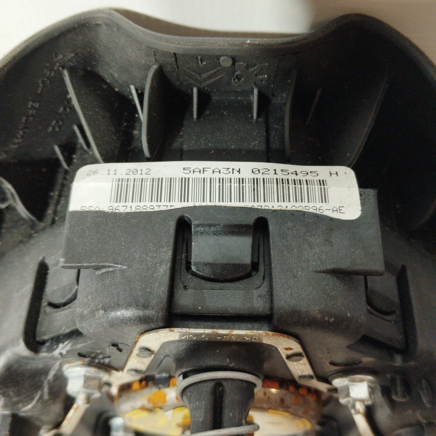 Steering wheel airbag Citroen DS3 2012 code: 5afa3n ecoAG2939