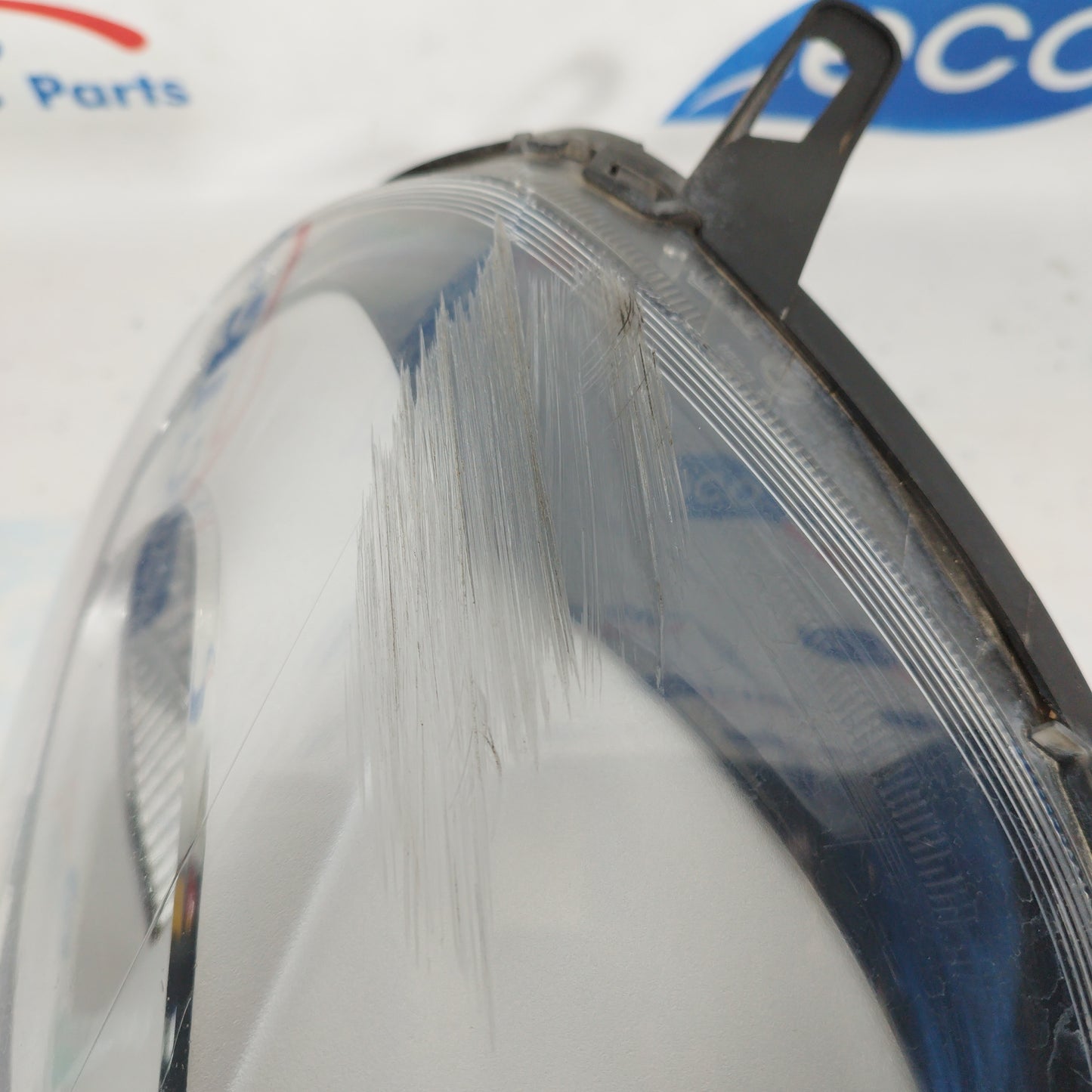 Fanale anteriore dx Fiat Punto evo 2013 spinotto viola e fondo scuro ecoAC5317