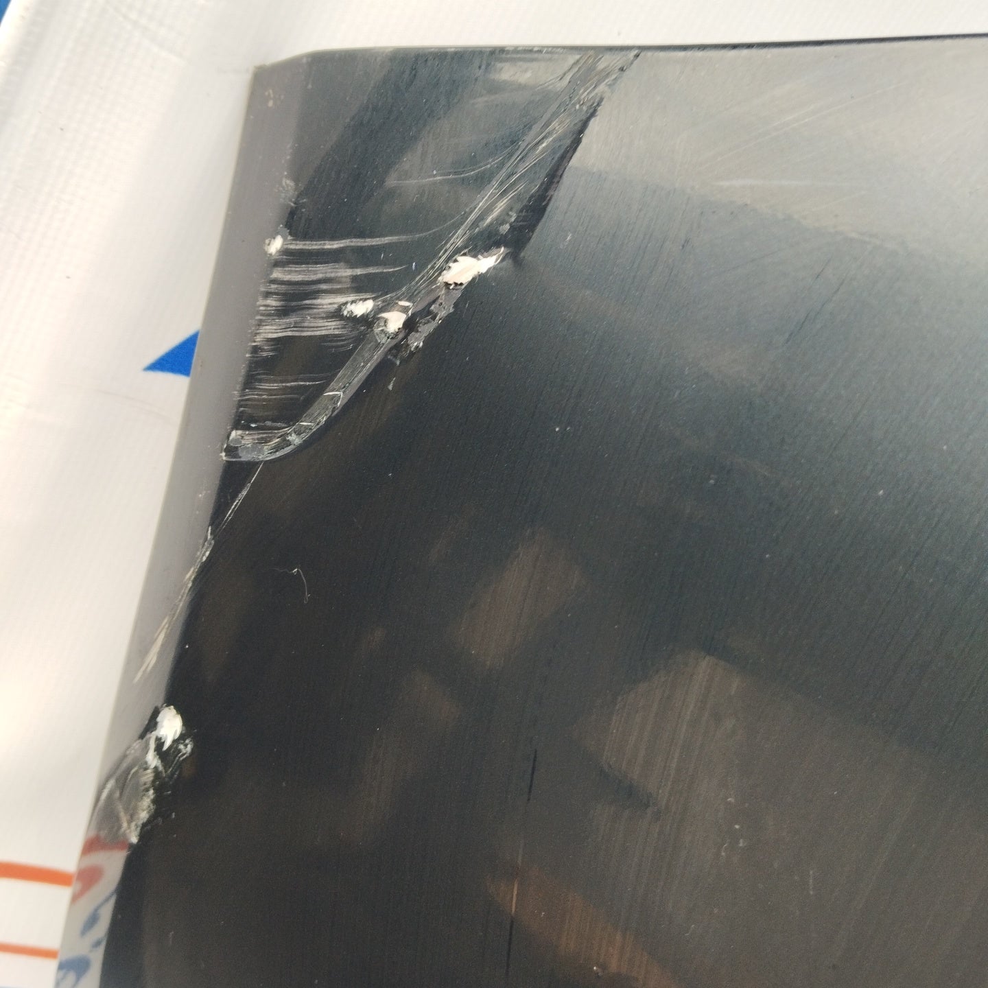 Heckstoßstange in Petrolgrün, Opel Insignia 2014 ecoAG2972