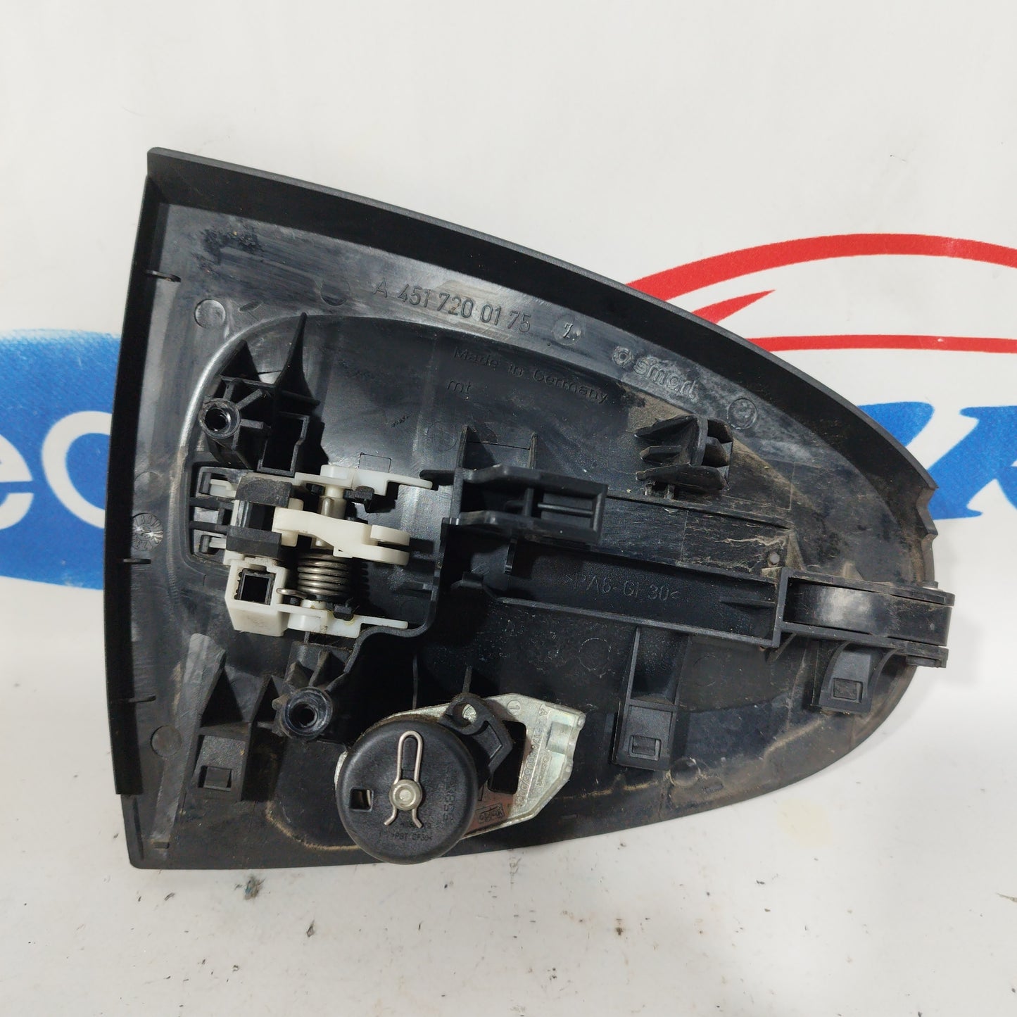 Black left external handle Smart Fortwo 451 2008 code: a4517200175 ecoAC5389