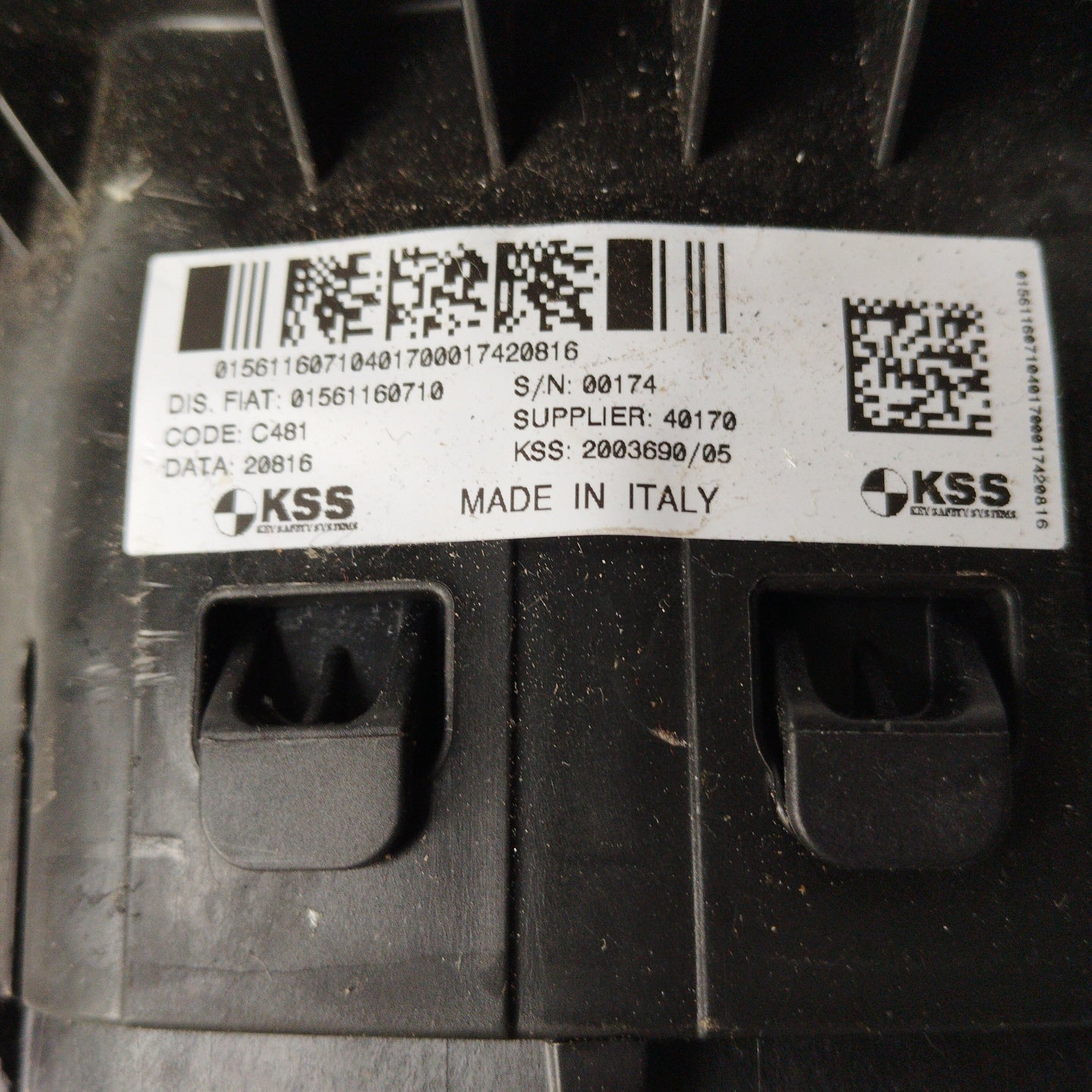 Airbag volante Alfa romeo Giulietta codice: 01561160710 ecoAG2993