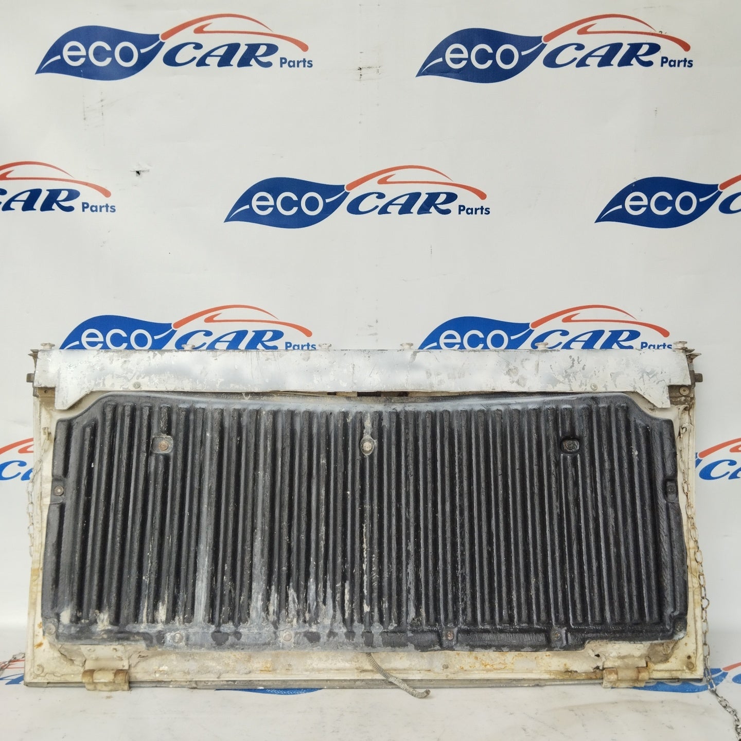 White rear tailgate / trunk Fiat Strada Pickup 2001 ecoAG3000