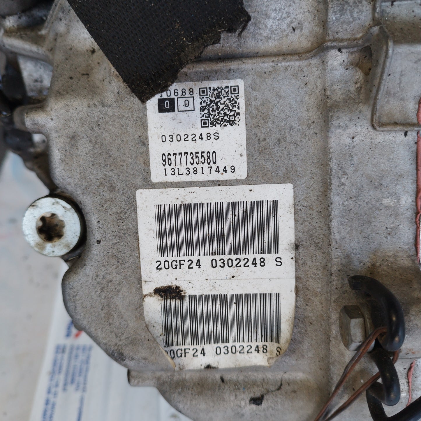 Automatikgetriebe Citroën C5 2.0 HDi 2010 Code: 9677735580 / 20gf24 ecoAC5405