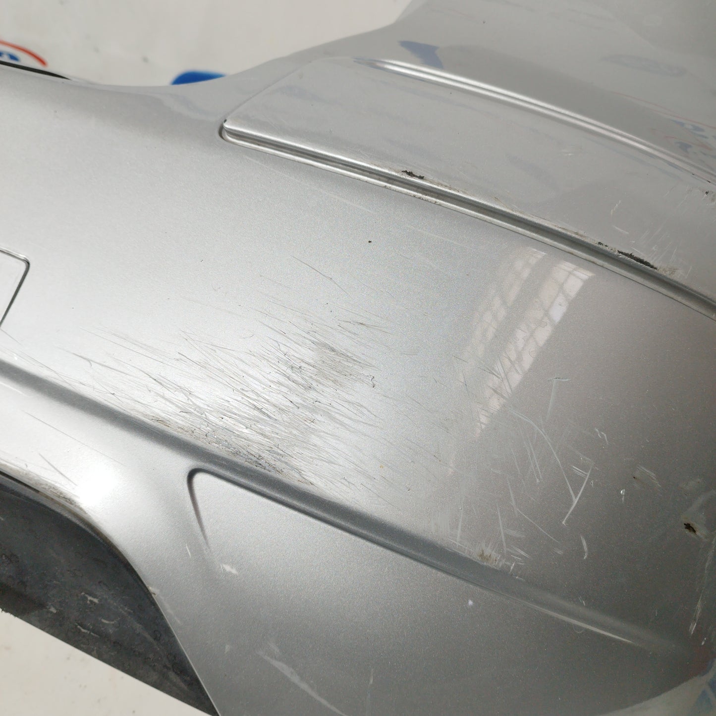 Rear bumper silver gray Mercedes B-Class W245 2006 code: a1698850838 ecoAC5426