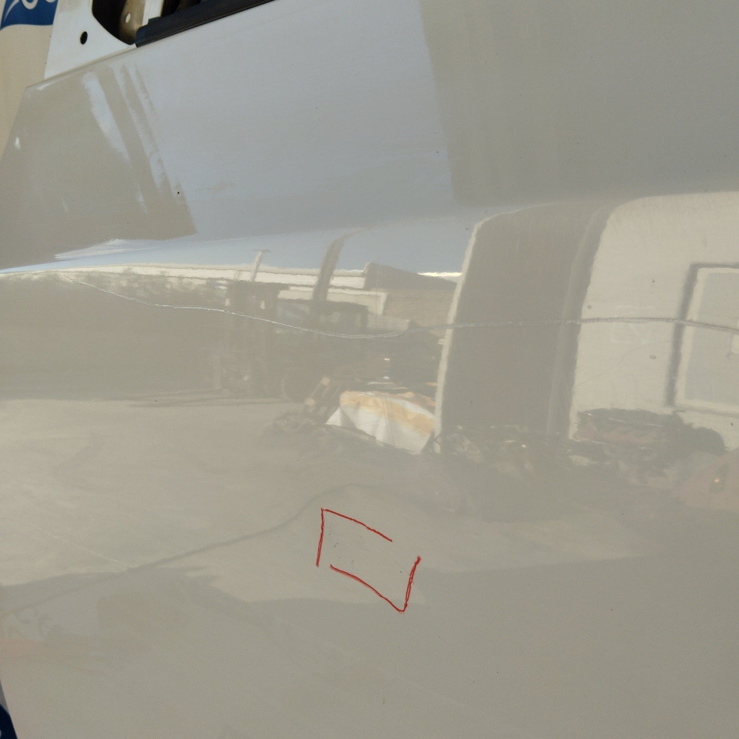 Sportello anteriore sx bianco Chevrolet Aveo 2011 ecoAG3011