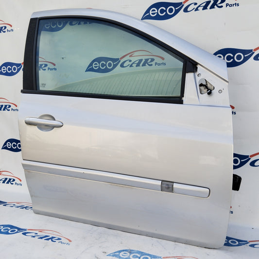 Silver gray right front door Renault Clio 2008 ecoAG3021