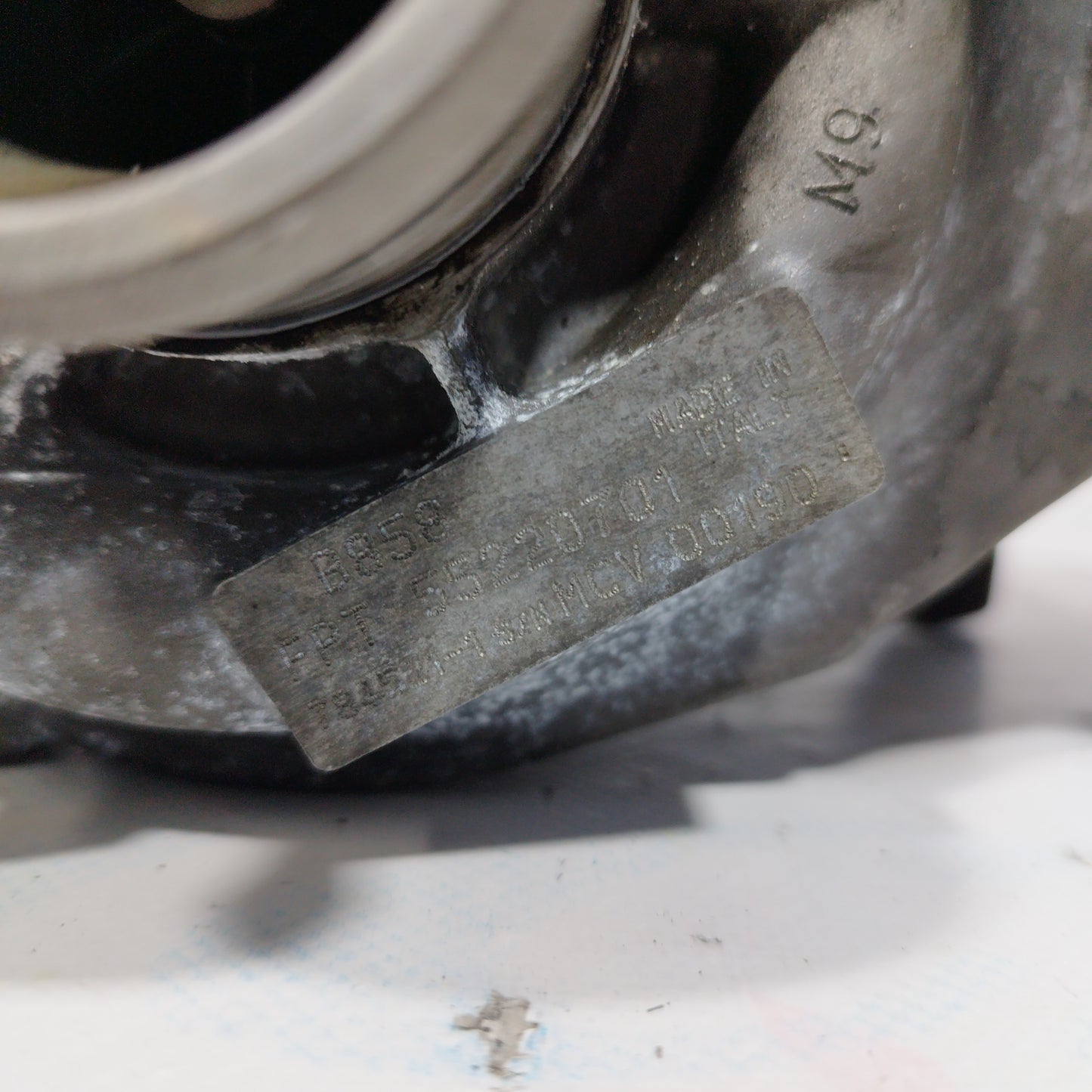 Fiat Bravo / Lancia Delta / Alfa Mito 1,6 mtj 120cv 2012 Turbinencode: 55220701 ecoAC5448