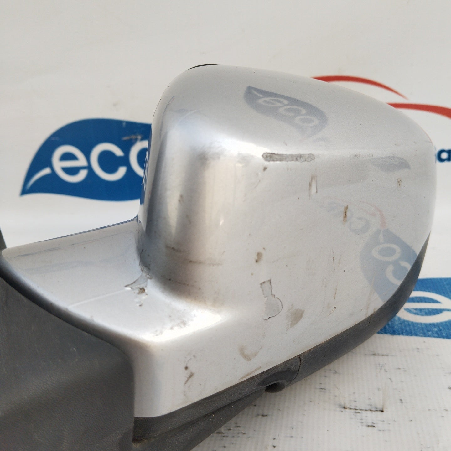 Silver gray electric left mirror Renault Clio 2008 5 Pin ecoAG3067