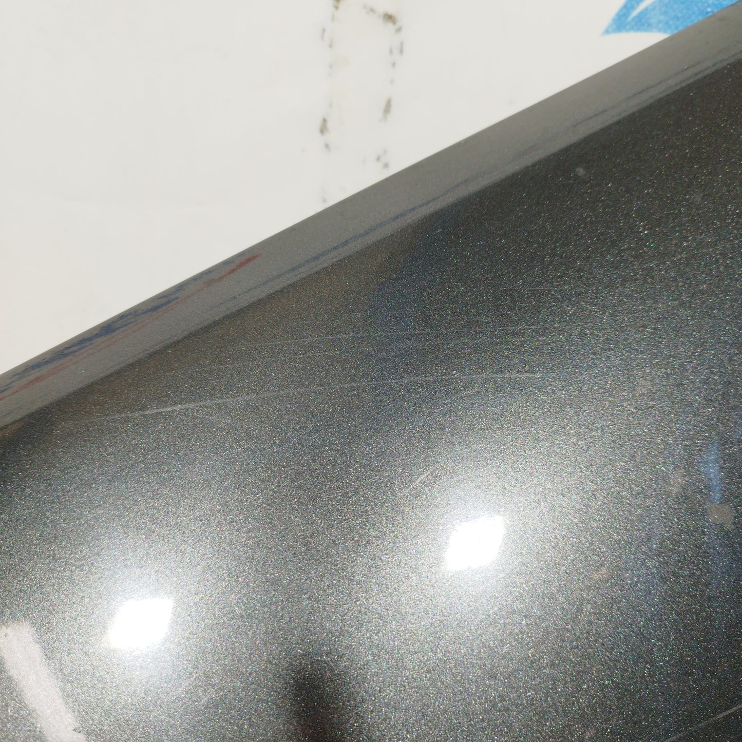 Dark gray left mudguard Peugeot 308 2009 ecoAC5592