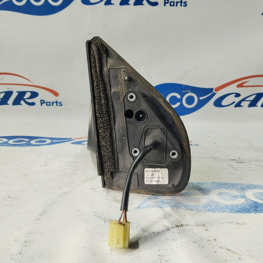 Left electric black plastic mirror Suzuki Ignis 2004 5 wires cod: E8013419 ecoAG3155