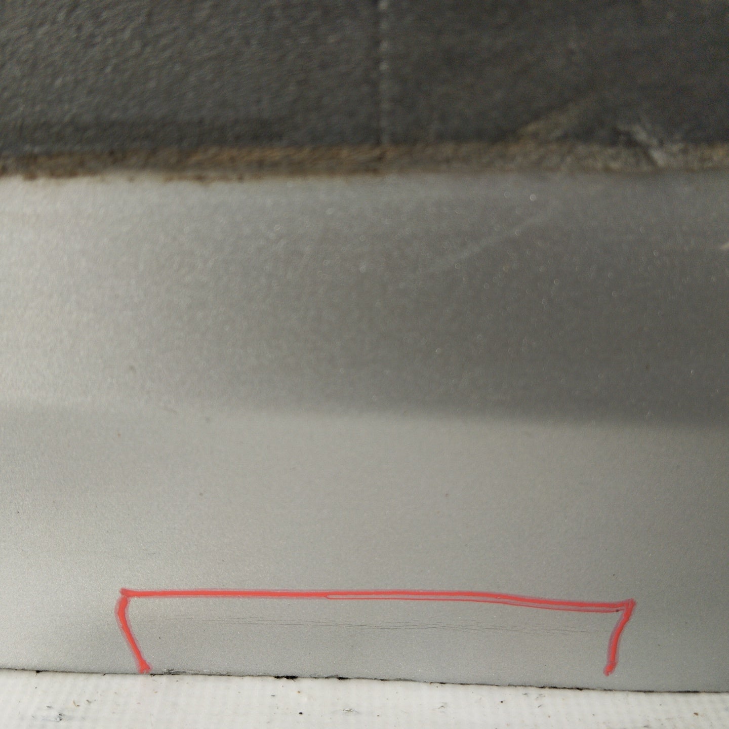 Ford Fiesta tailgate silver gray 2010 ecoAG3156