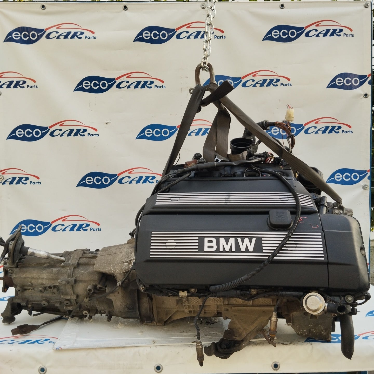 Engine and Gearbox BMW X5 e53 3.0 Petrol Code 306S3 ecoAG3165