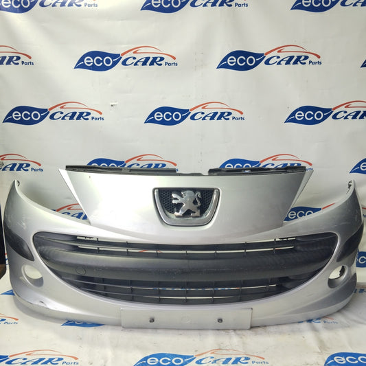 Peugeot 207 ecoAG3001 silver gray front bumper
