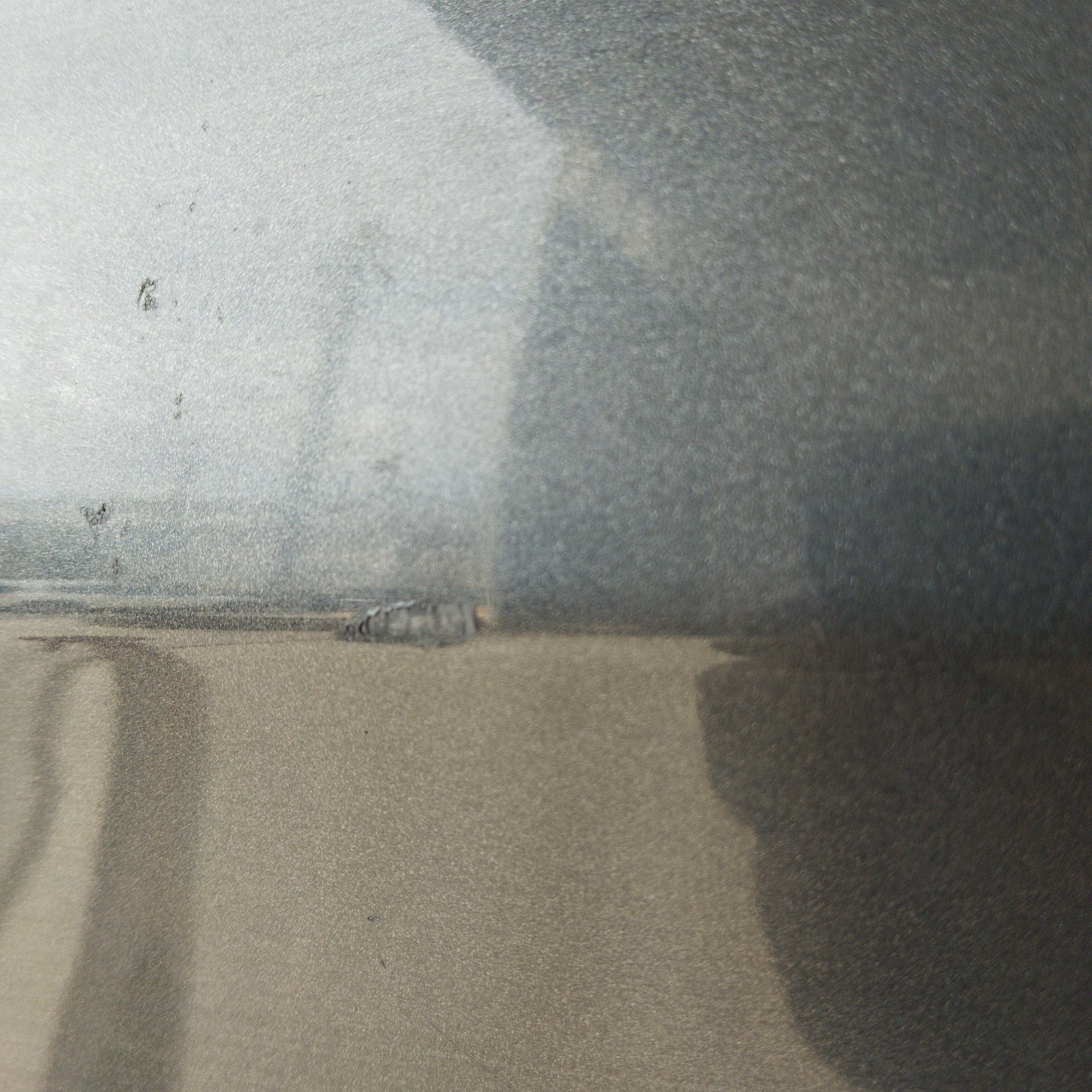 Left rear door gunmetal gray Peugeot 308 2009 ecoAG3183