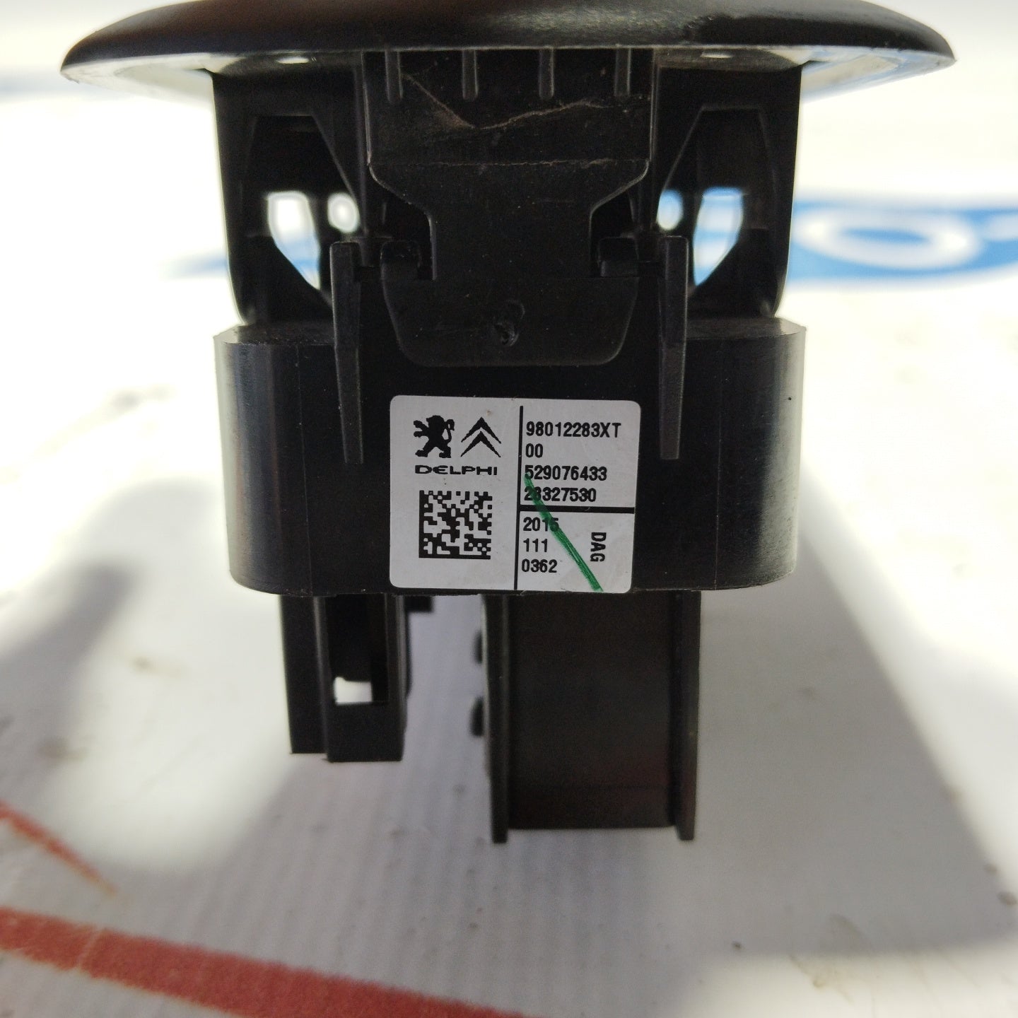 Front left control panel with 2 buttons Citroen C3 2014 Cod: 98012283xt ecoAG3192