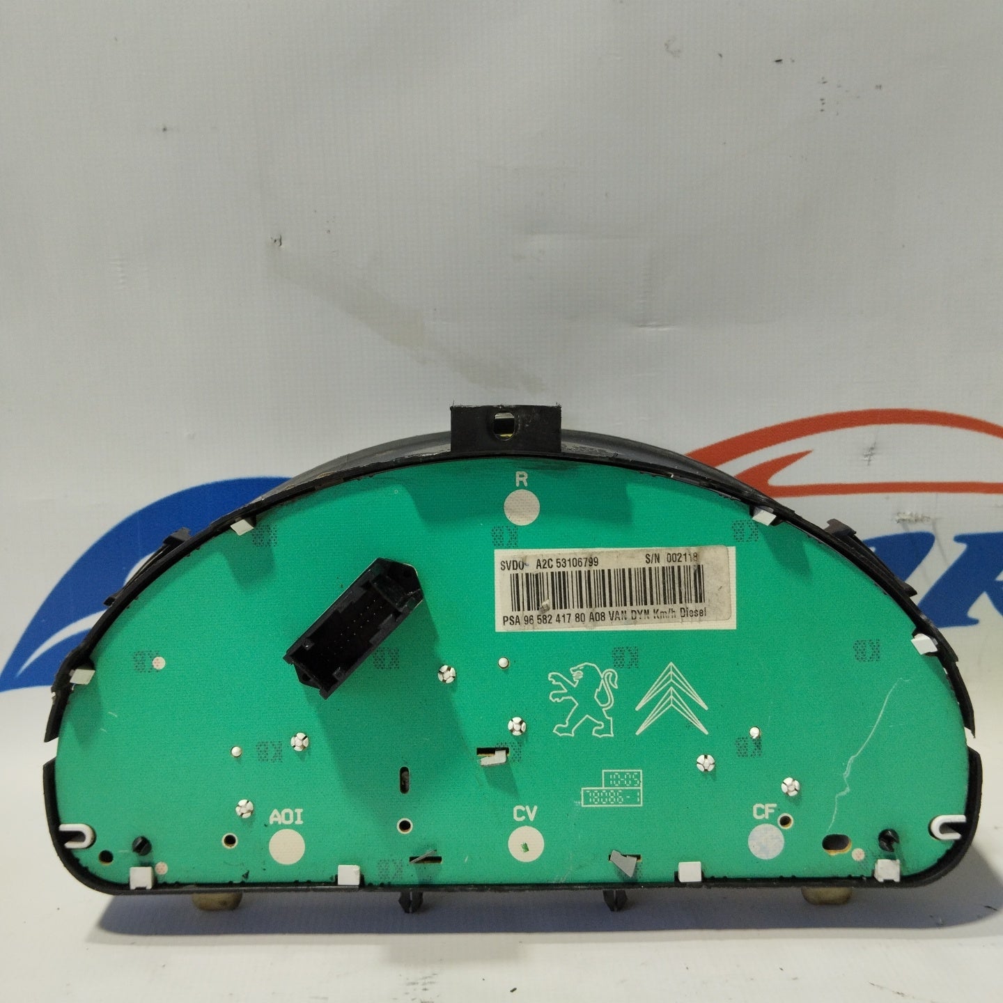 Peugeot 1007 1.4 hdi instrument cluster code: 9658241780 ecoAG3194