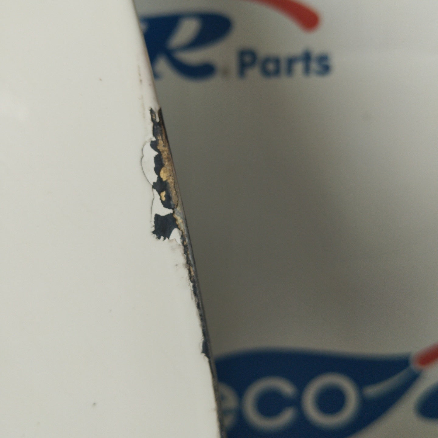 Weiße vordere rechte Tür Volkswagen Polo 2014 ecoAG3234