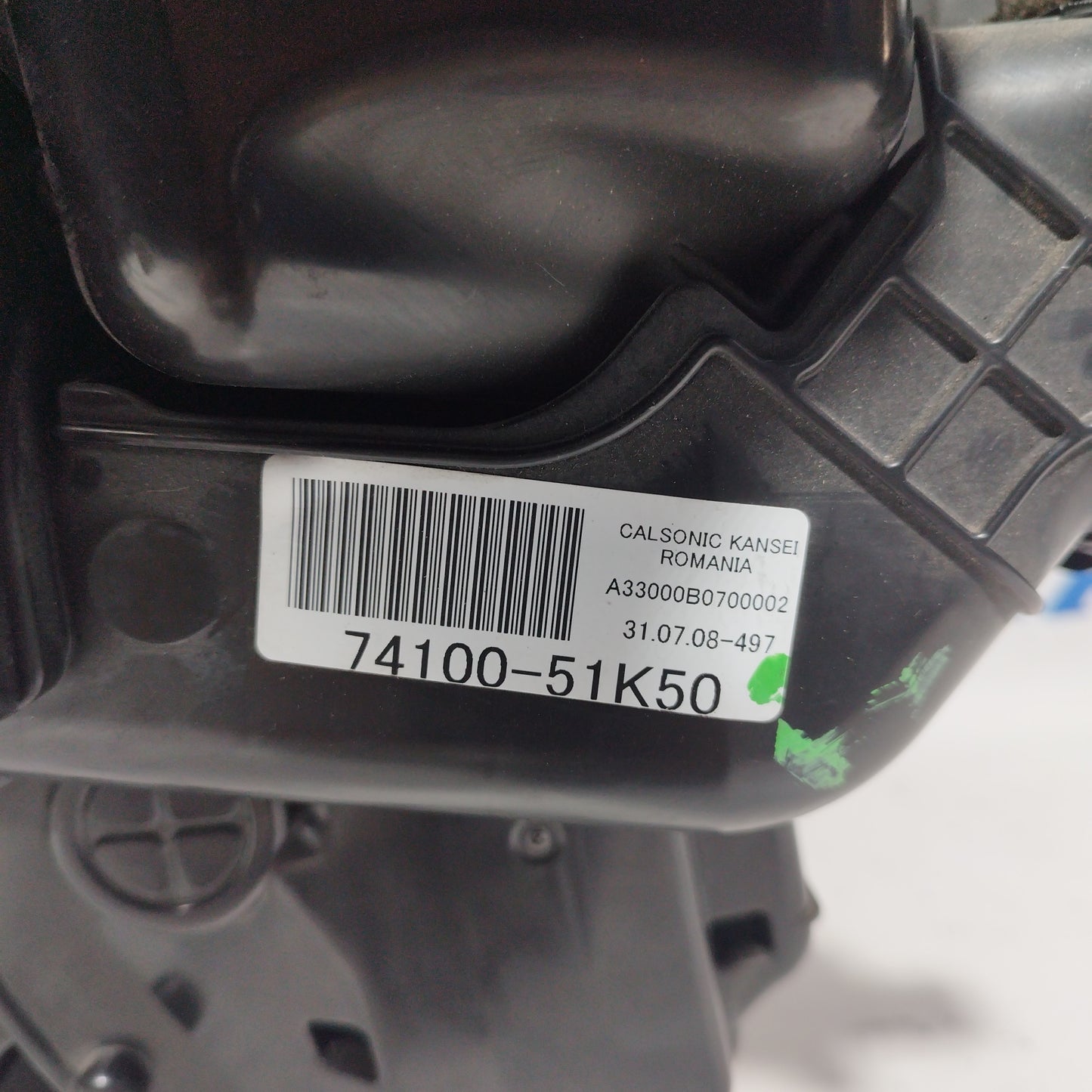 Komplette manuelle Heizung für Opel Agila, Baujahr 2010, Code: 74100-51K50 ecoAC5706