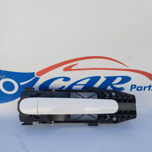 Weißer Türgriff hinten rechts außen, Volkswagen Polo 2014 ecoAG3246