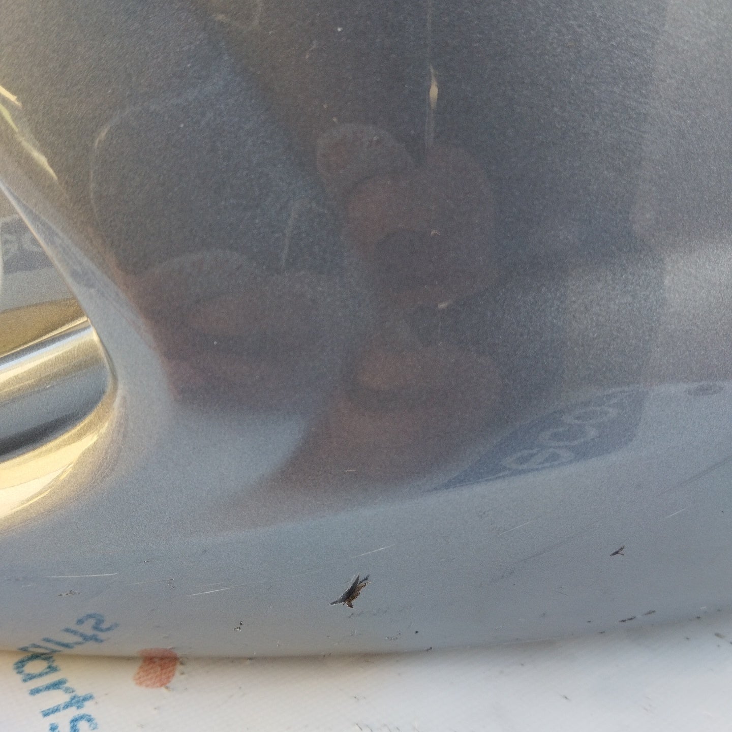 Paraurti anteriore grigio canna di fucile Alfa Romeo Mito ecoAG3257