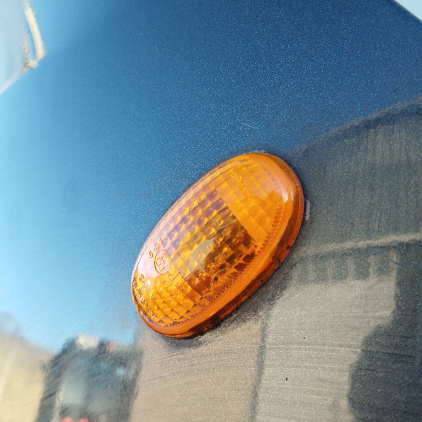 Left black fender Chevrolet Spark 2011 ecoAG3259