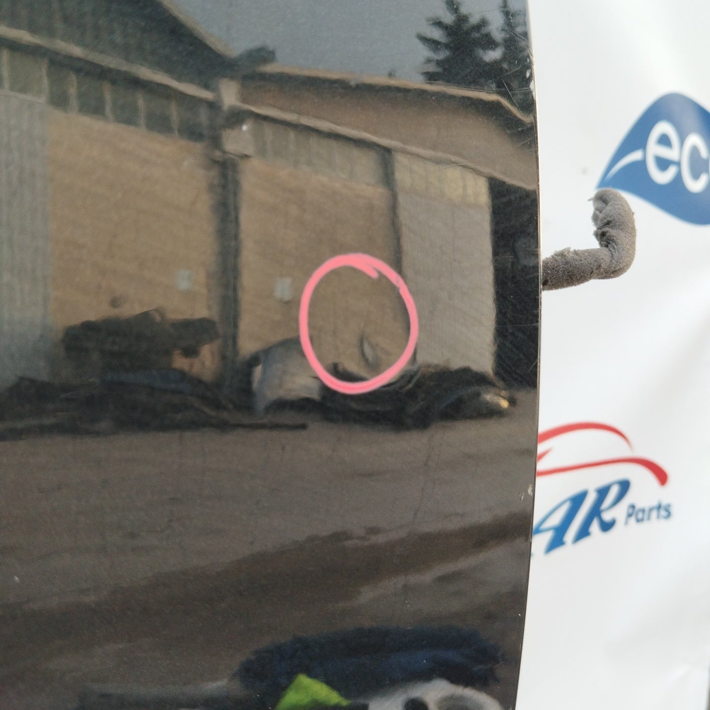 Black right rear door Chevrolet Spark 2011 ecoAG3276