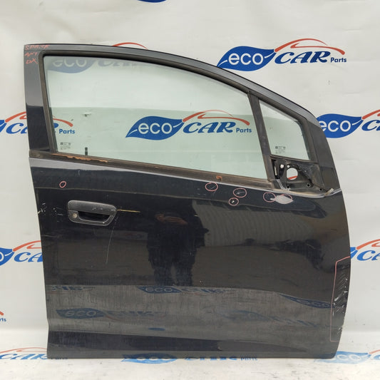 Black right front door Chevrolet Spark 2011 ecoAG3283