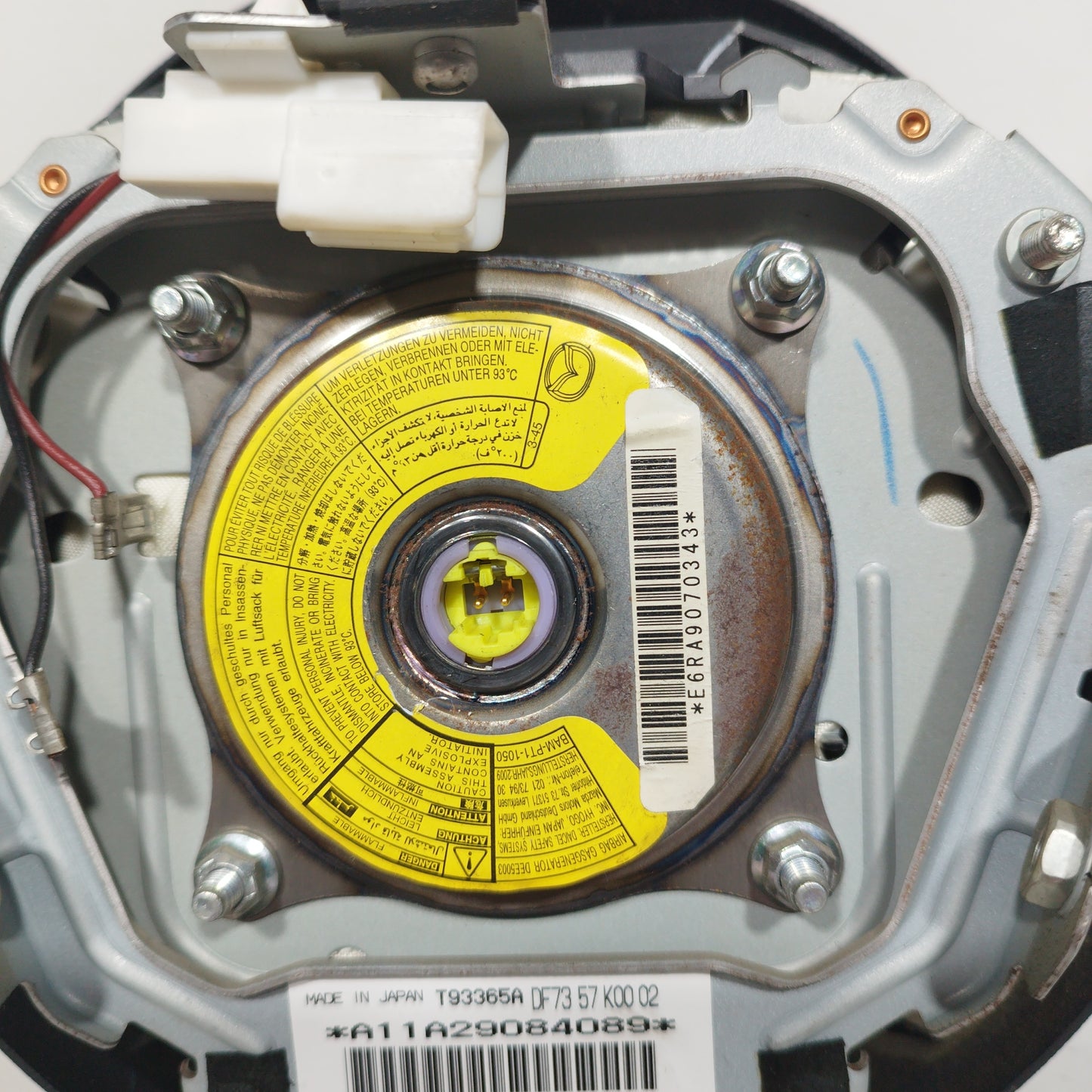 Steering wheel airbag Mazda 2 2008 code: A11A29084089 ecoAC5760