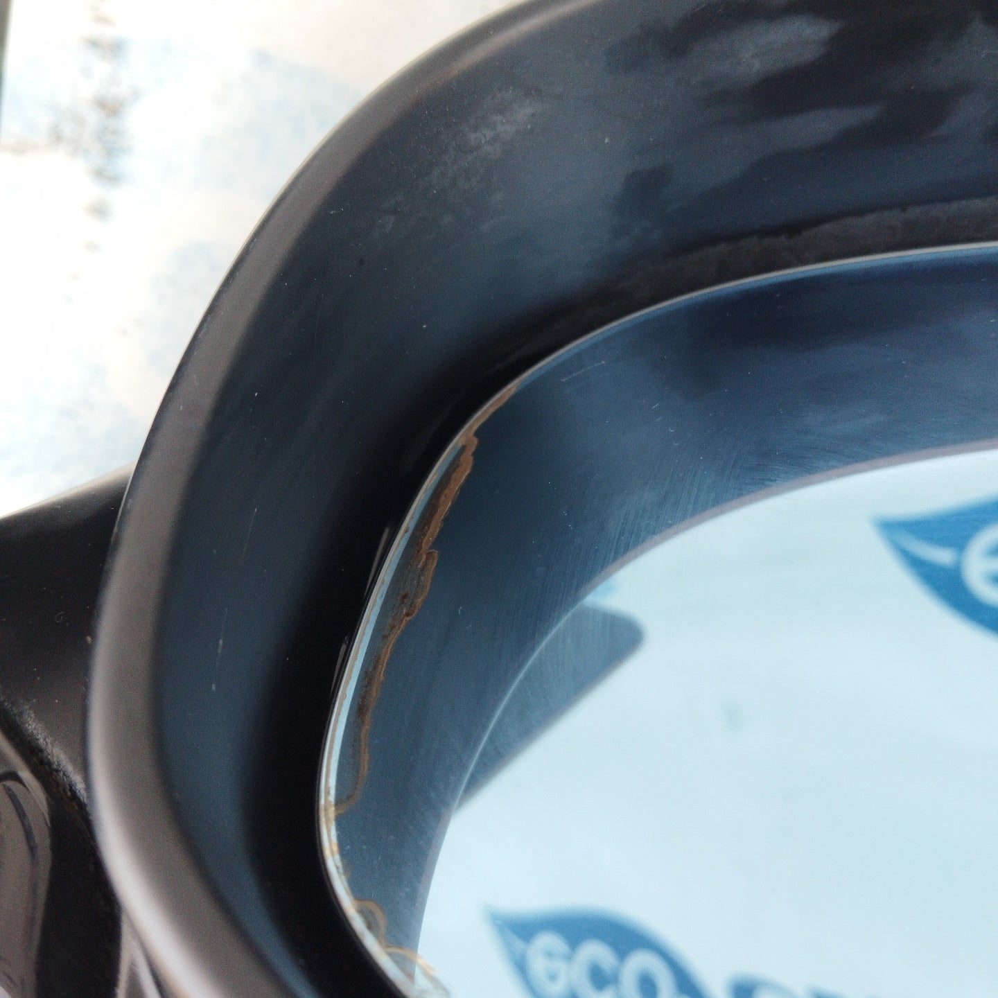 Elektrischer rechter Außenspiegel schwarz BMW 3er E90 3-polig ecoAG3291