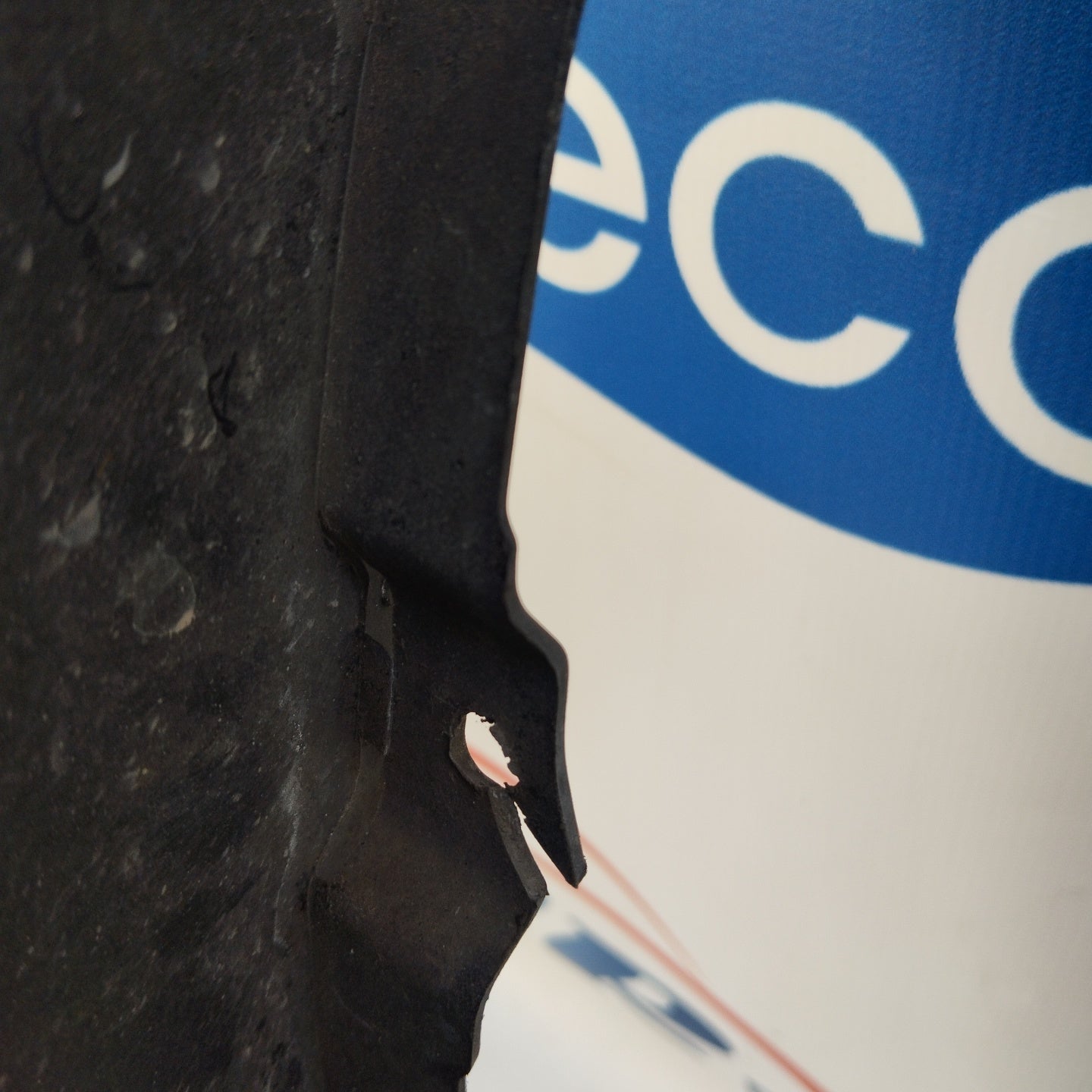 Black front bumper Chevrolet Spark 2011 ecoAG3294