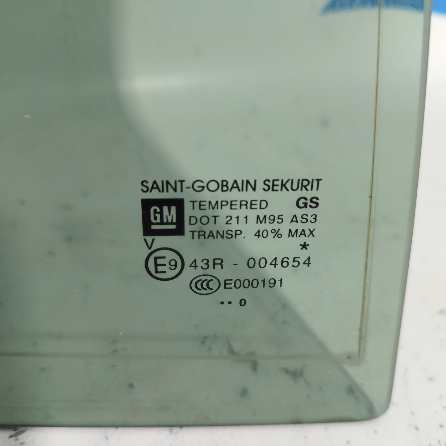 Vetro posteriore sx Opel Corsa D 2010 codice: 43R-004654 ecoAC5798