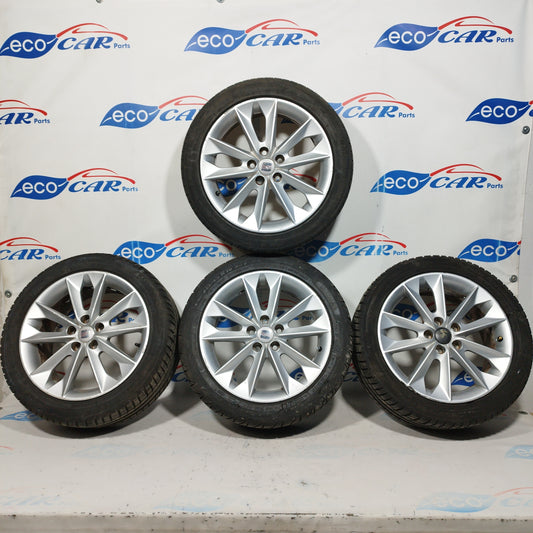 16' alloy wheels complete with Seat Ibiza 2010 FR ecoAC5813 tires